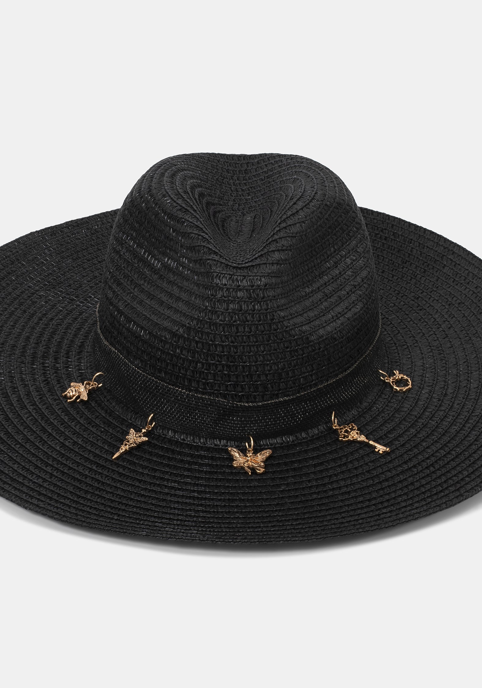 Maypole Fairy Wide Brim Straw Hat