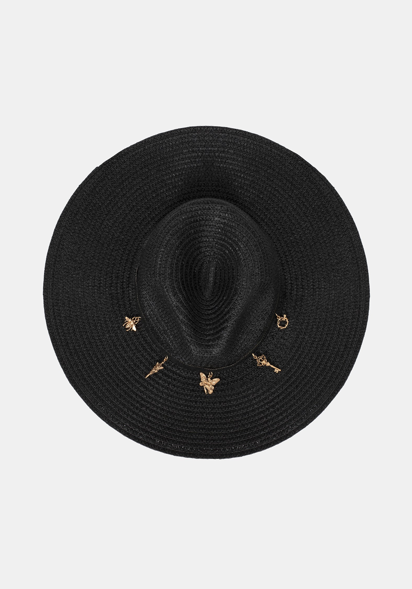 Maypole Fairy Wide Brim Straw Hat