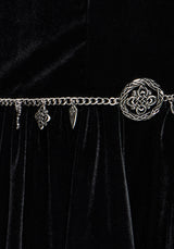 Gorthe Drop Charm Chain Belt