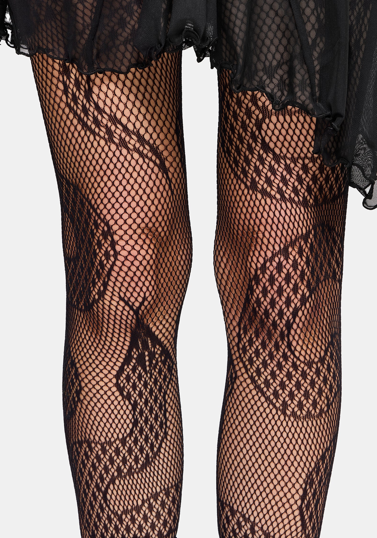 Nightlore Snake Print Tights