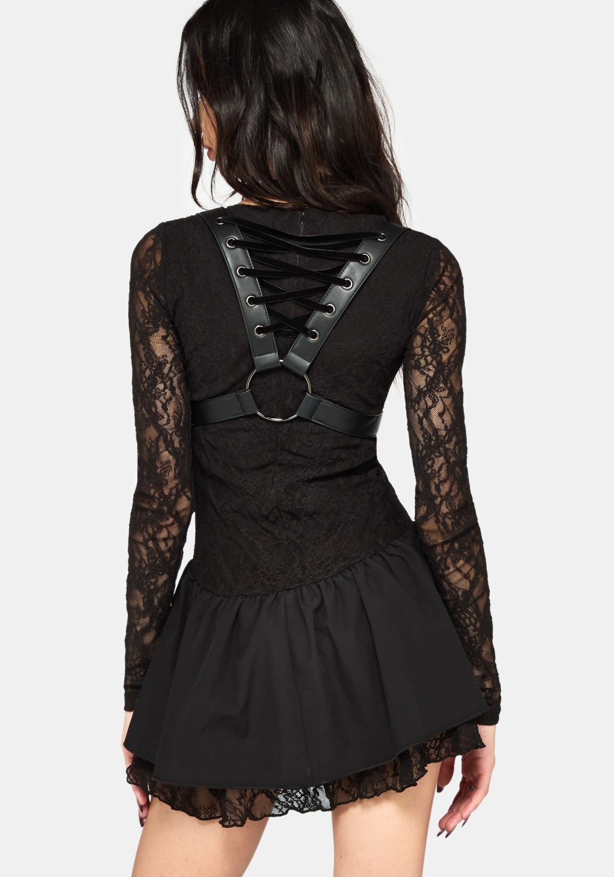 Lucella Corset Tie Back Harness