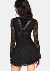 Lucella Corset Tie Back Harness
