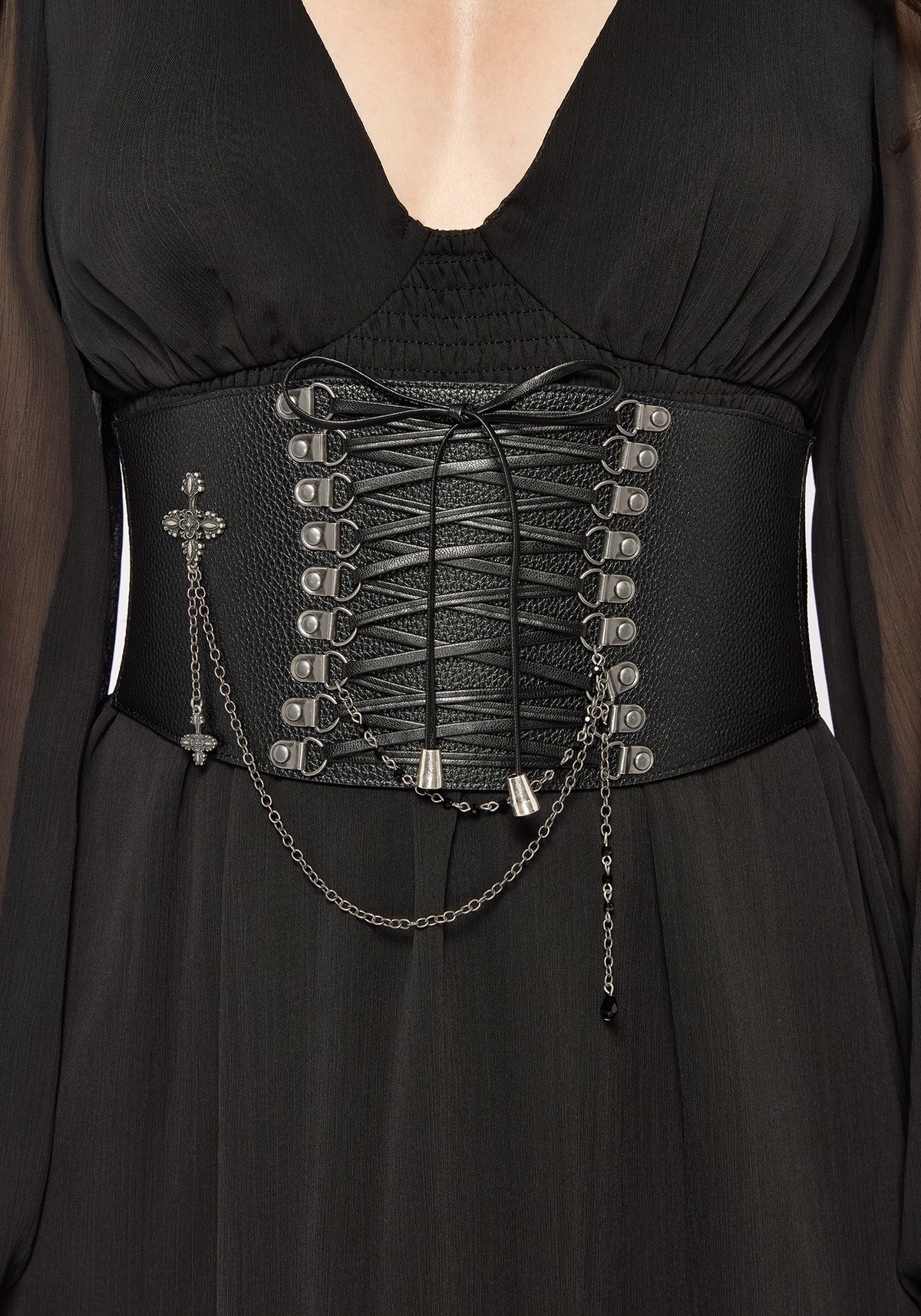 Evelyne Elasticated Corset Waist Belt