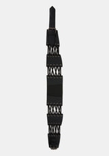 Mortika Front Stitched Waist Belt