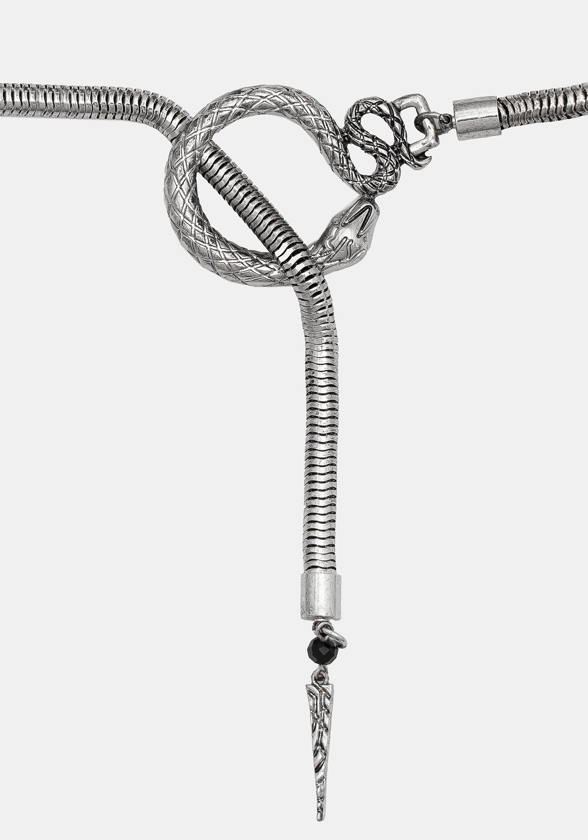Marma Snake Spike Chain Belt