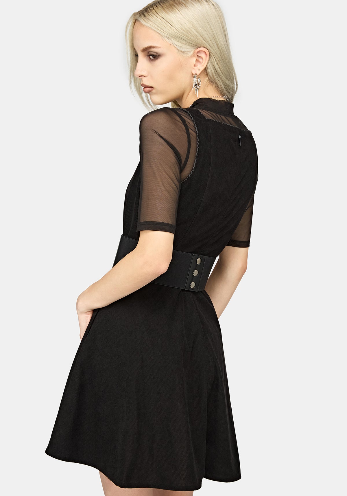 Winspire Spider Chain  Elasticated Corset Belt S/M