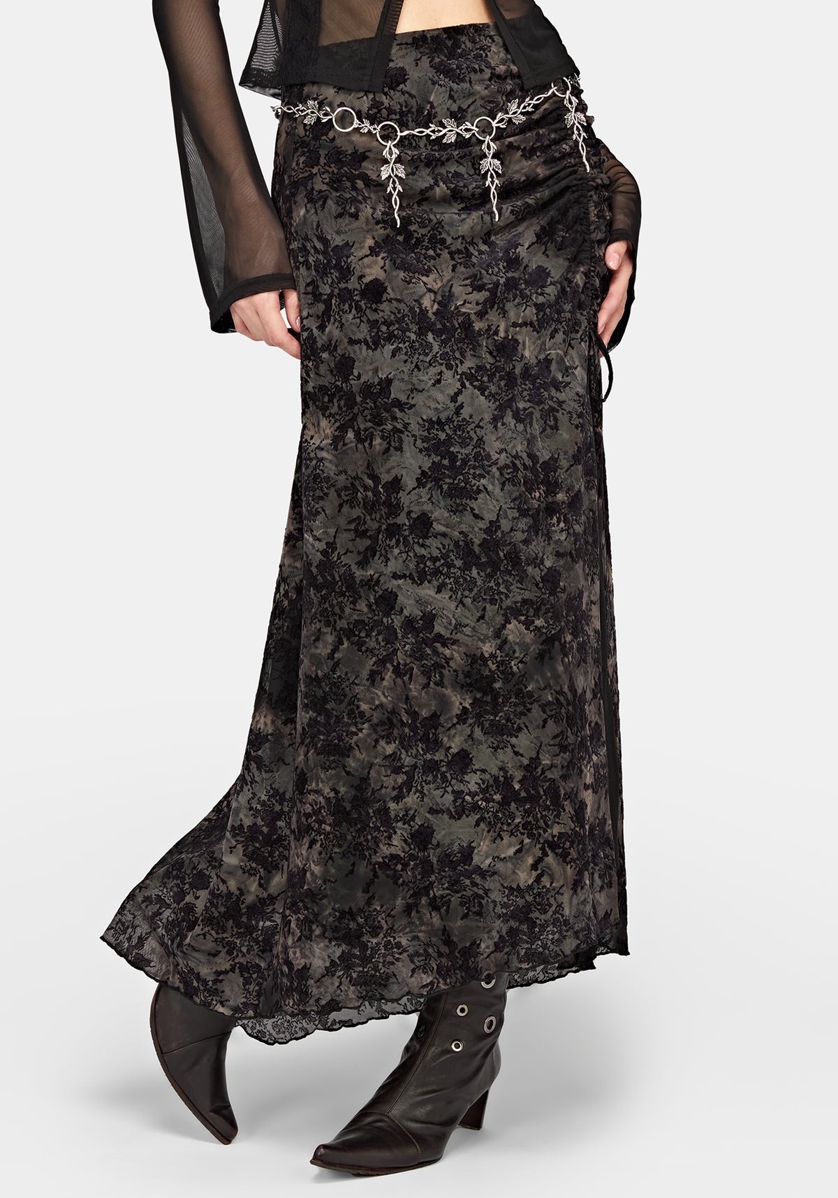 Nightbird Fern Twist Chain Belt