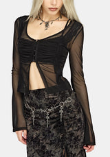 Nightbird Fern Twist Chain Belt