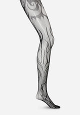 Cosima Swirl Fishnet Tights
