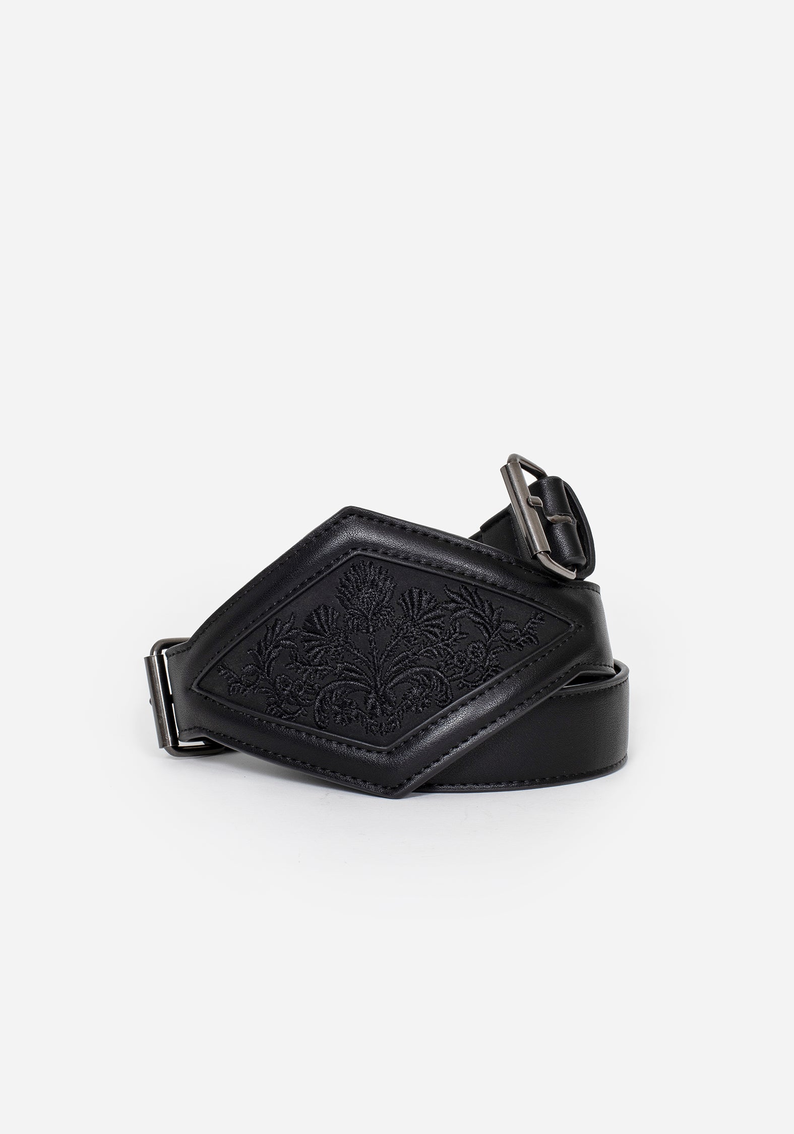 Antihero Embroidered Diamond Centre Waist Belt