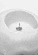 CRYING SKULL CANDLE HOLDER