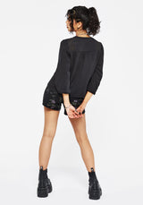 Isidora Embroidered Button Up Blouse