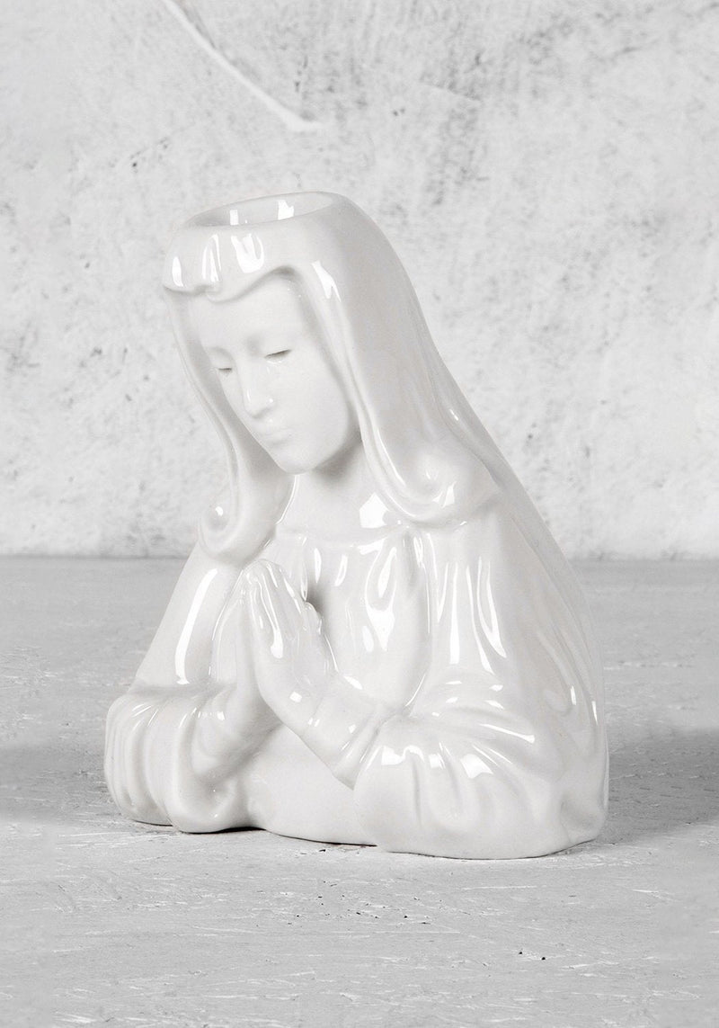 Crying Mary Candle Holder