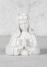 Crying Mary Candle Holder