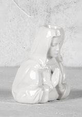 Crying Mary Candle Holder