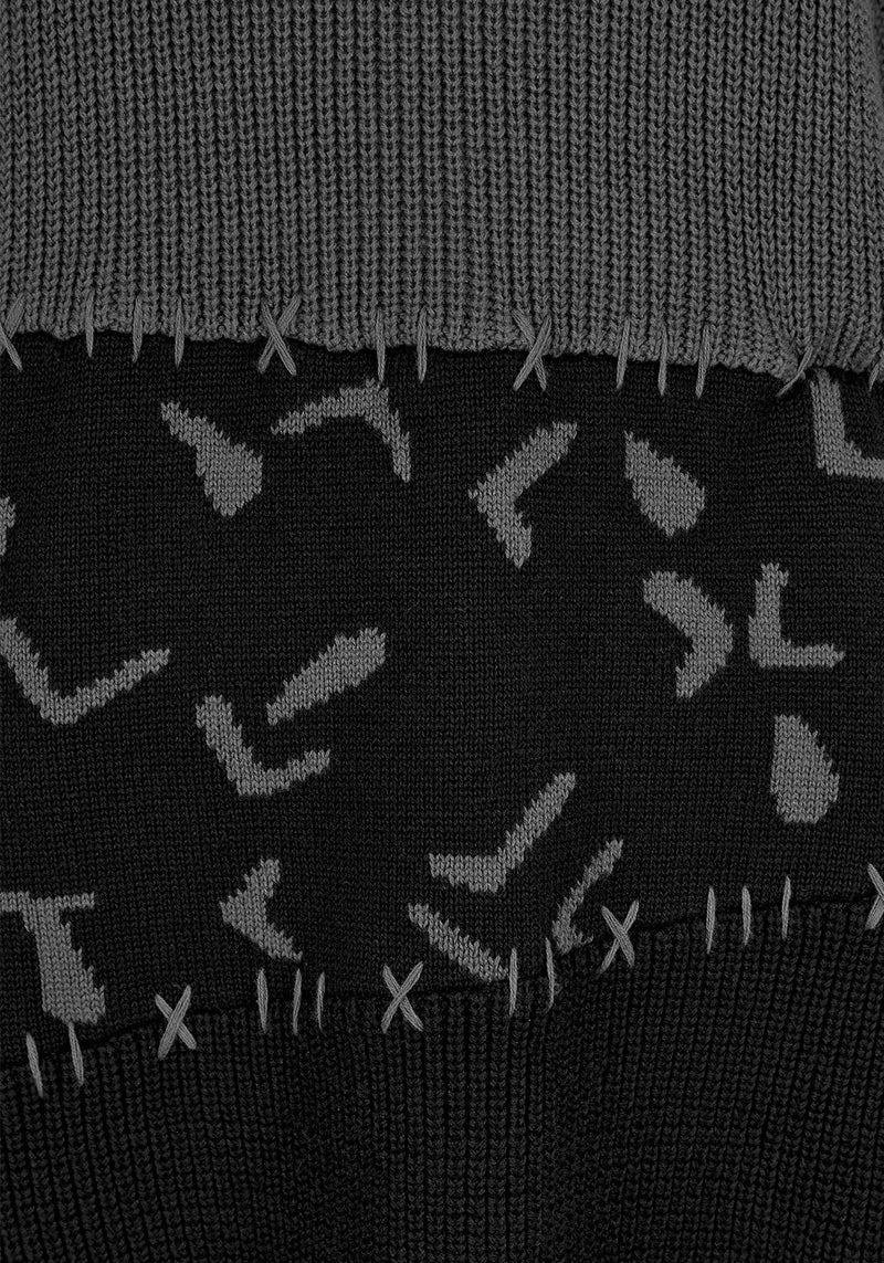 Abstract Longline Jumper