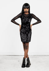 Spectacle Velvet Bodycon Dress