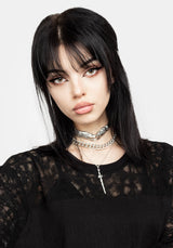 Libertina Lace Panel Tee