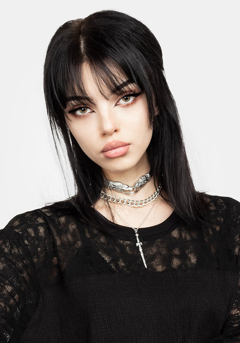 Libertina Lace Panel Tee