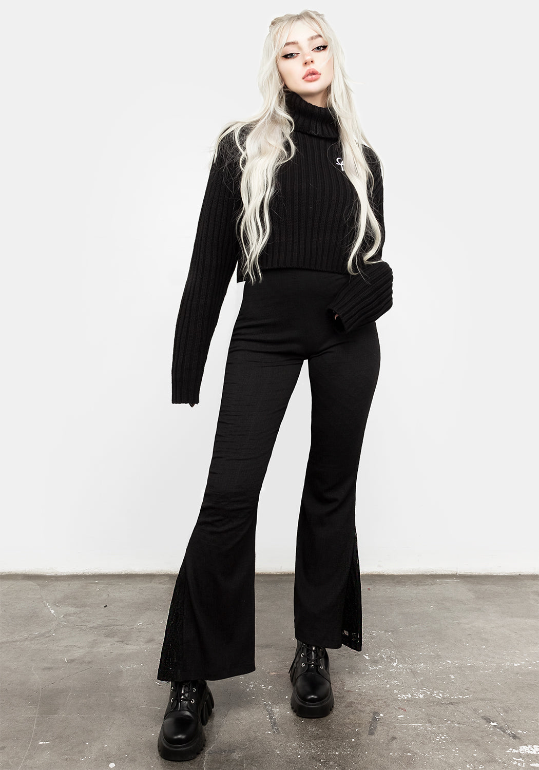 Libertina Lace Panel Flares