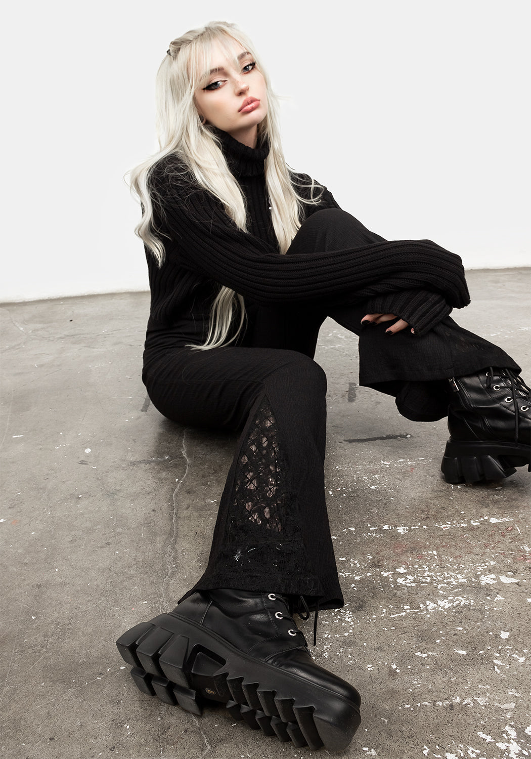 Libertina Lace Panel Flares