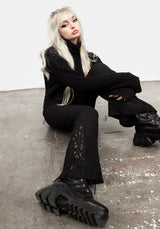 Libertina Lace Panel Flares