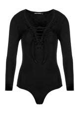 NANCY LACE UP BODYSUIT