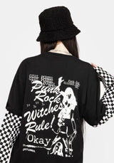 Punkwitch Oversized Top