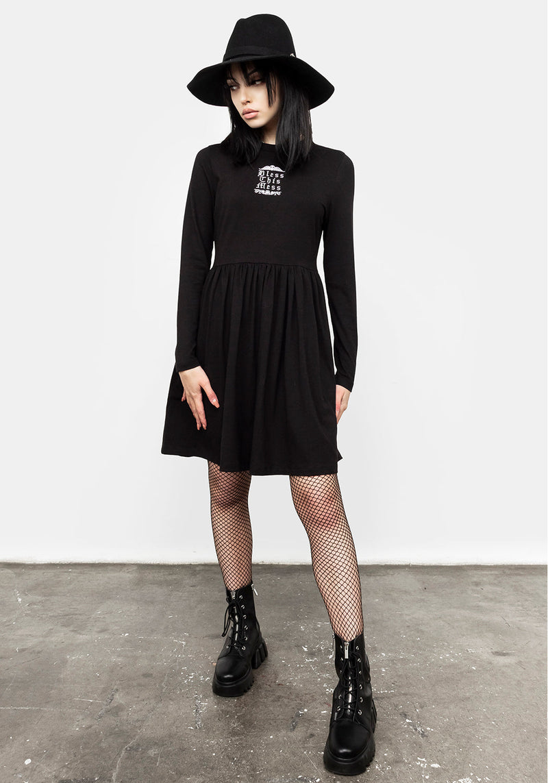 Bless This Mess Skater Dress