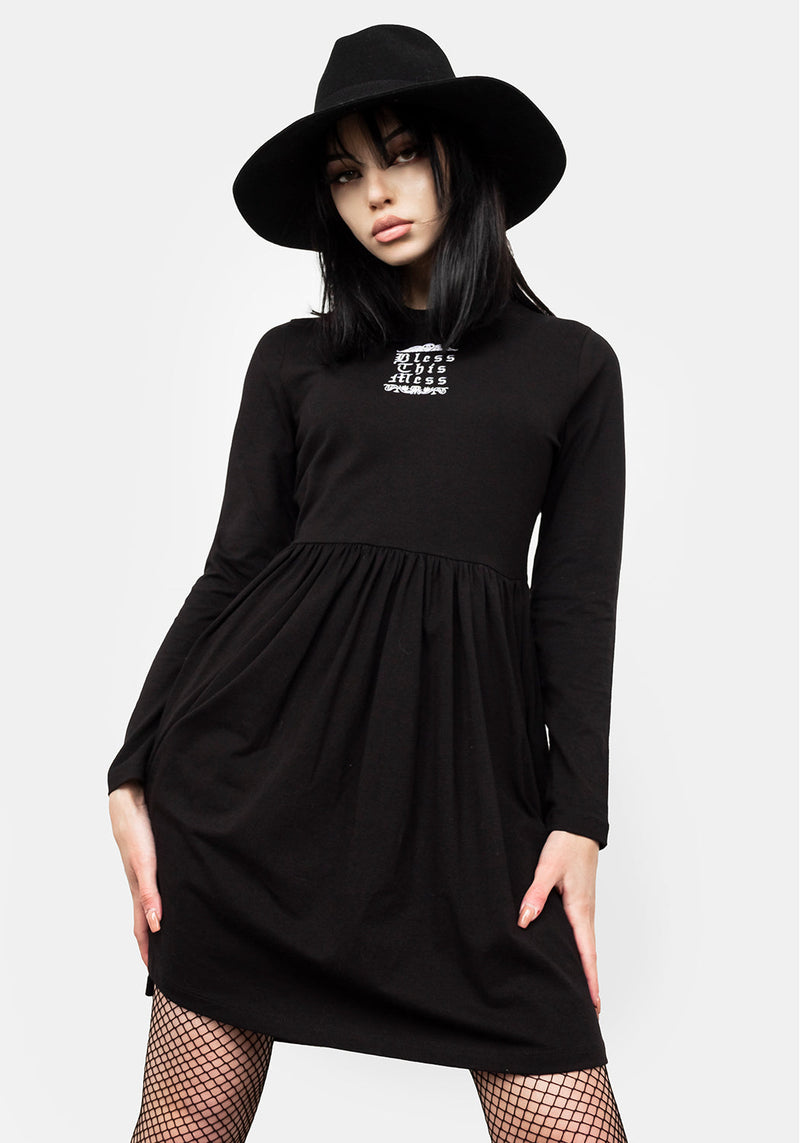 Bless This Mess Skater Dress