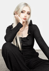 Morana Pointelle Lounge Cardi