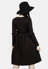 Vvitch Ruffle Midi Skater Dress