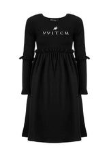 Vvitch Ruffle Midi Skater Dress