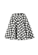 Nitro Checkerboard Skater Full Circle Skirt