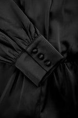 Obsession Pintuck Ruffle Jumpsuit