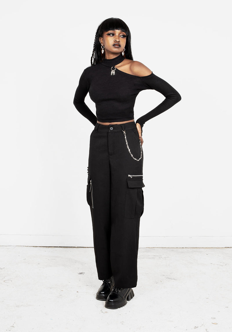 APOCALYPSE WIDE LEG CARGO TROUSER