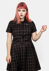 Jinx Check Co Ord Top