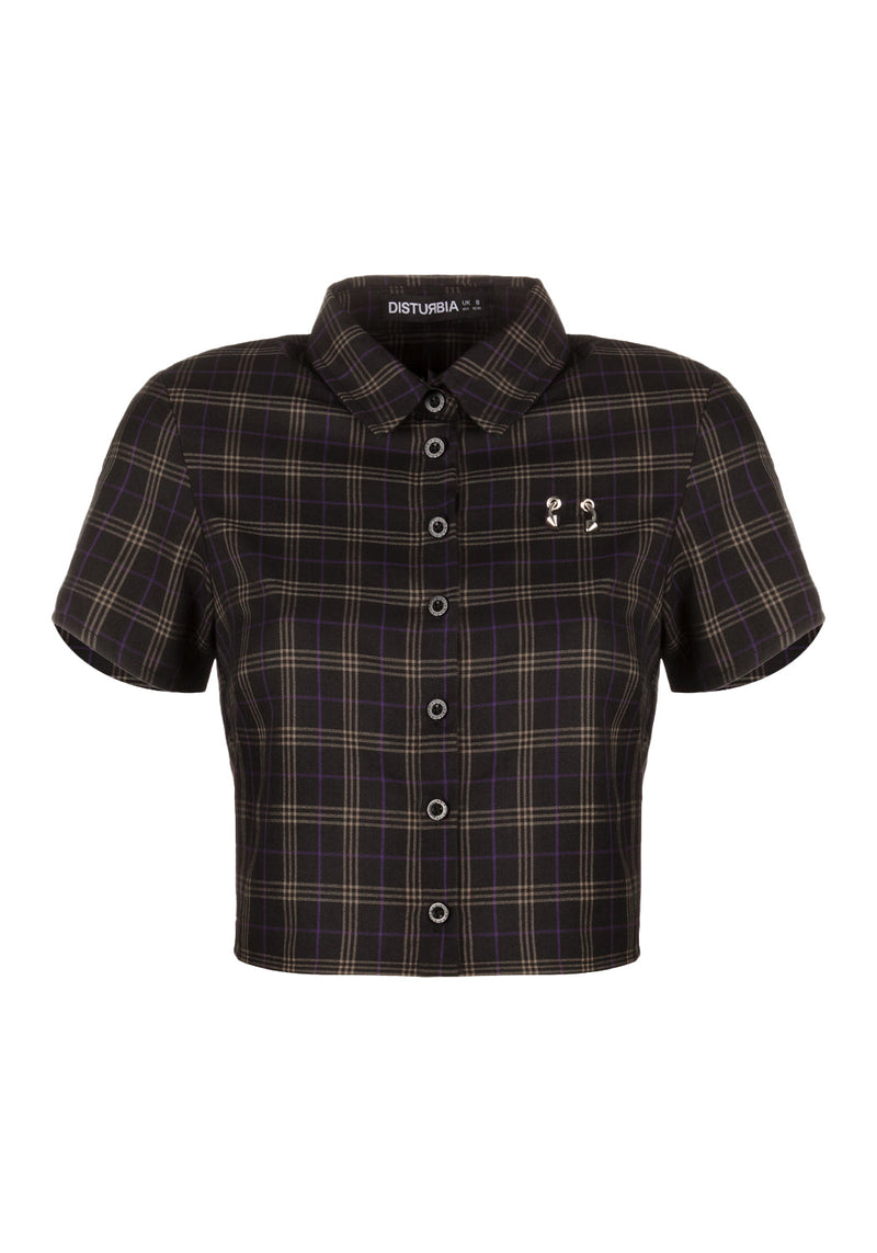 Jinx Check Co Ord Top