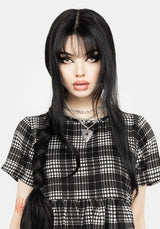 VICTORIA MIDI SMOCK DRESS