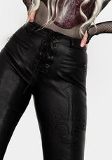 Slain Faux Leather Pants
