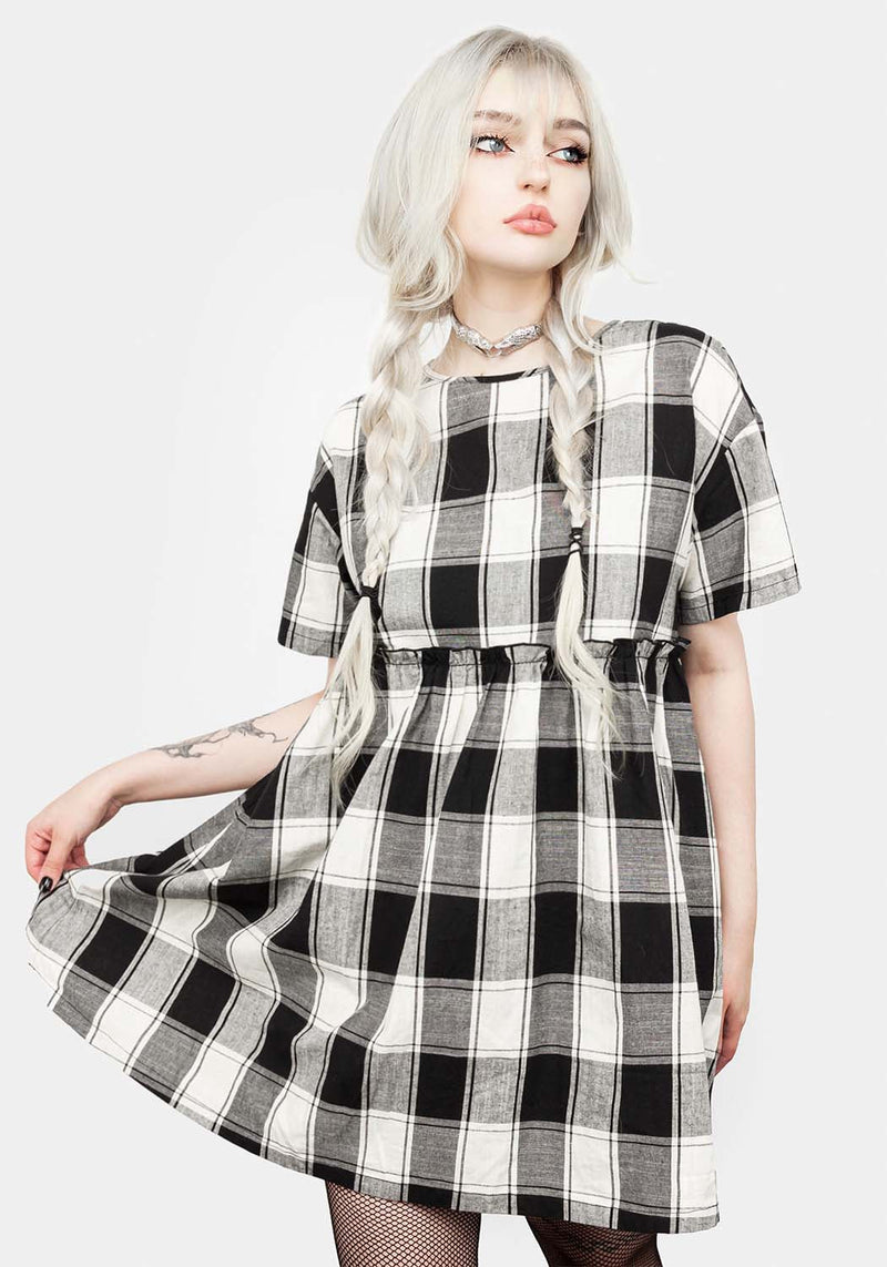 Shirley Ruffle Skater Dress