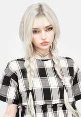 Shirley Ruffle Skater Dress