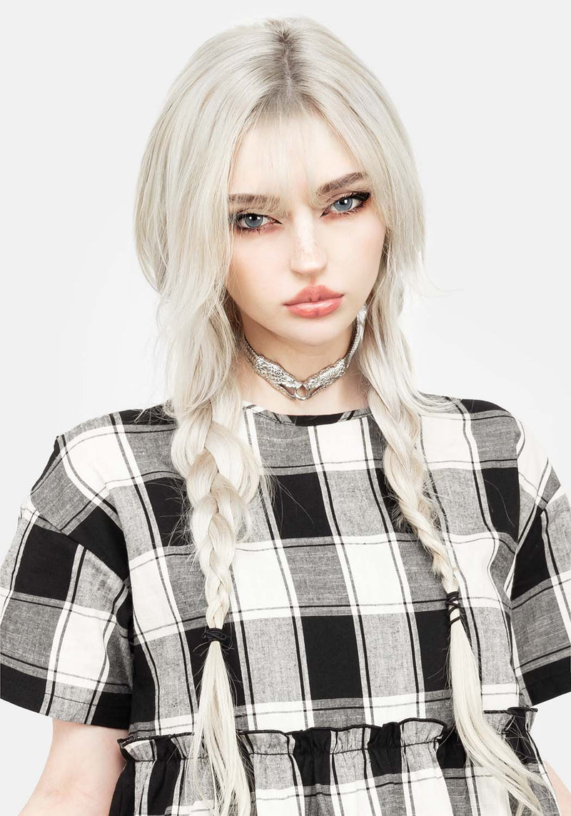 Shirley Ruffle Skater Dress