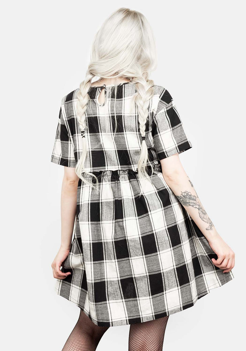 Shirley Ruffle Skater Dress