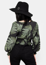 Fern Flowy Sleeve Top