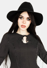 Chandra 70s Split Midi Dress