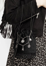 Lovelace Victorian Pouch Bag