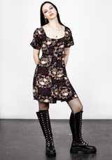 Goliath Puff Sleeve Mini Dress