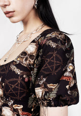 Goliath Puff Sleeve Mini Dress