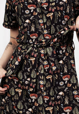 Luthien Button Up Shirt Dress